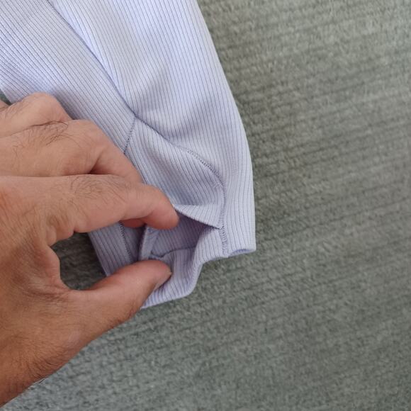 Lululemon Shirt Women 8 Swiftly Long Sleeve Knit Stretch Casual Gym Run - Picture 7 of 8